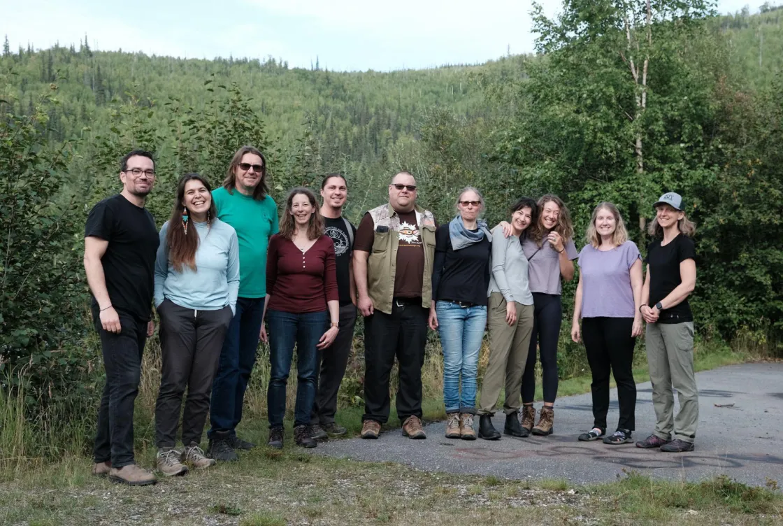 Group hike during ELOKA 2023 Partners meeting