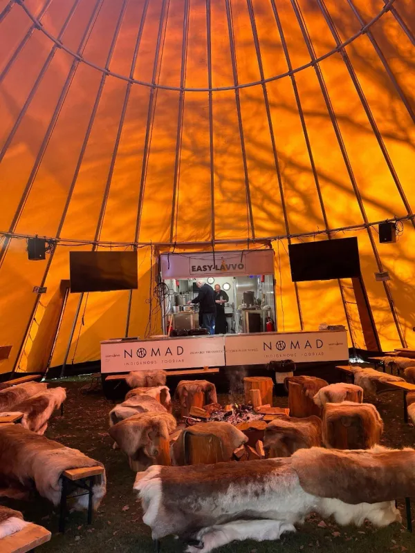 Inside the Indigenous Pavilion at ASSW 2026