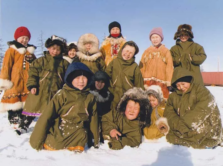 Photograph of Nutendli children. 