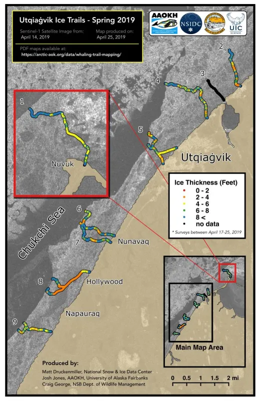 ice-trail map