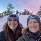 Noor Johnson and Tash Haycock-Chavez explore Yellowknife under cotton candy sunset skies.